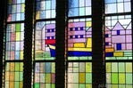 Glas in lood naar ontwerp van Reitsma, kerk Andijk
<br/>
Gert-Jan Lobbes, 2016